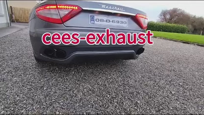 Maserati Gran Turismo/GT 4.2/4.7 2007-2021 Valved Sport Exhaust System