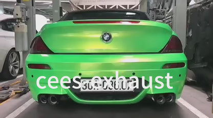 BMW M6 E63/E64 V10 5.0L 2006-2010 Valved Sport Exhaust System