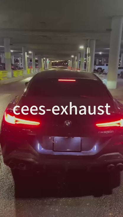 Alpina B8 / BMW G16 M850i Valved Sport Exhaust System