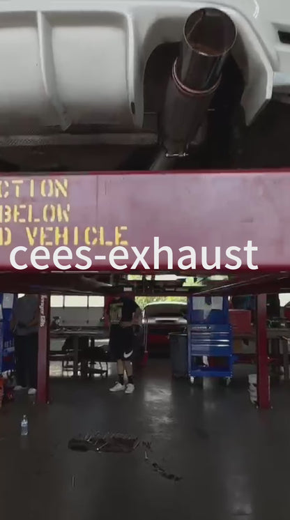 BMW M3/M4 F80/F82 3.0T Straight Single Catback Exhaust System