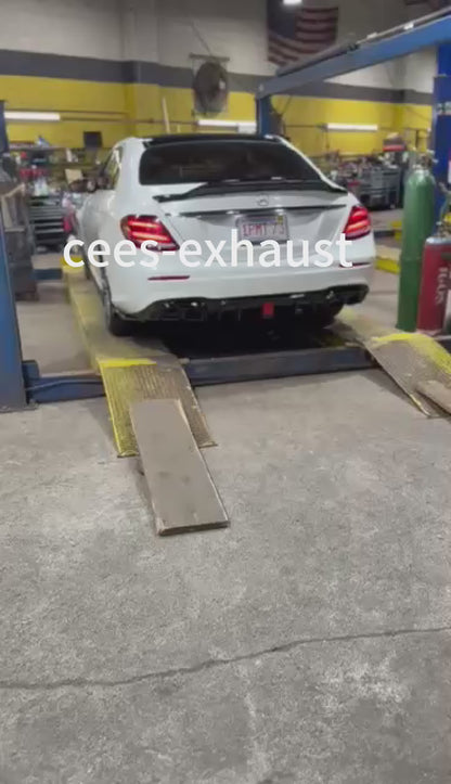 CEES Downpipe for Mercedes-Benz E200 E300 W213 2.0T 2017+ Tuning Performance Car Exhaust System Exhaust Downpipe  Pipe