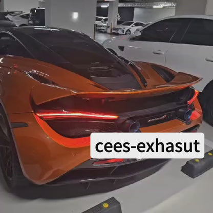 Mclaren 720s 4.0 Titanium Full Exhaust System