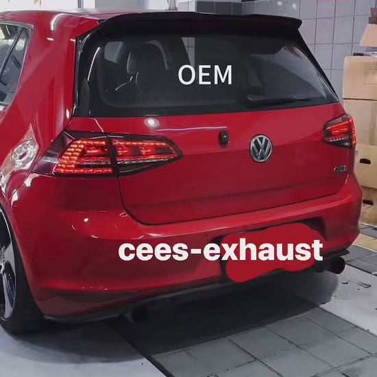 mk7 gti downpipe sound
