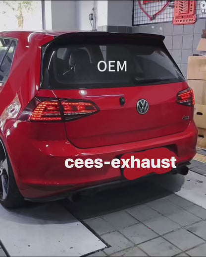 mk7 gti downpipe sound
