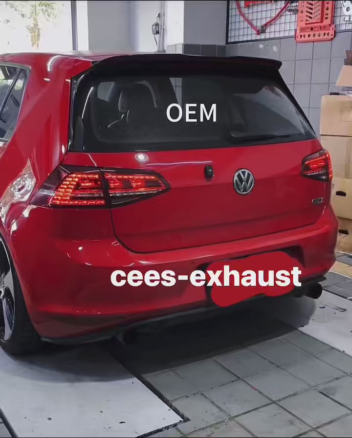 mk7 gti downpipe sound