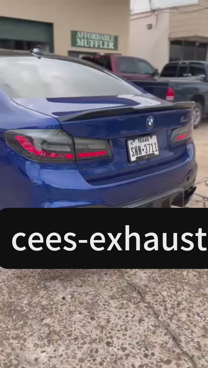 BMW M5 F90 4.4T Valved Sport Exhaust System