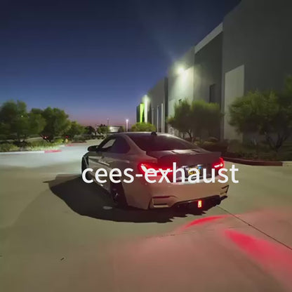 BMW M4/M3 F80/F82 3.0T 2014-2020 Equal Length Valved Sport Catback Exhaust System