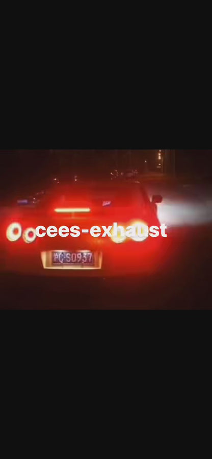 Nissan GTR R35 Titanium Valved Sport Exhaust System