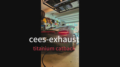 Porsche 718 Cayman GT4/GTS/Spyder 4.0L Valved Sport Exhaust System