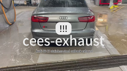 Audi S6/S7 C7 Valved Sport Exhaust System