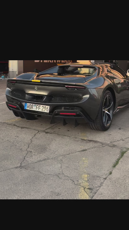 Ferrari 296 GTB/GTS Valved Sport Exhaust System