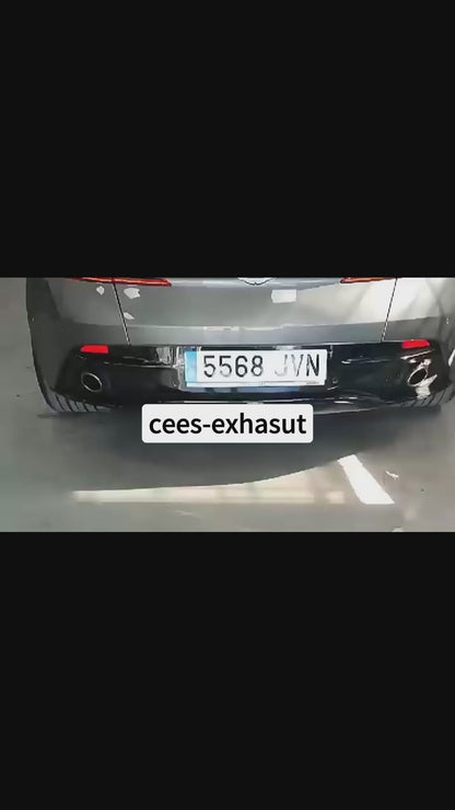 Aston Martin DB11 Vantage V12 5.2L Valved Sport Exhaust System