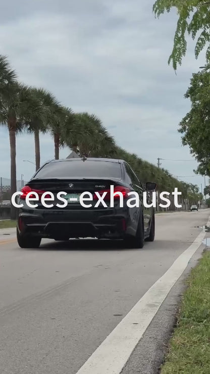 BMW 540/540i G30/G38 3.0T B58 2017-2024 Valved Sport Exhaust System