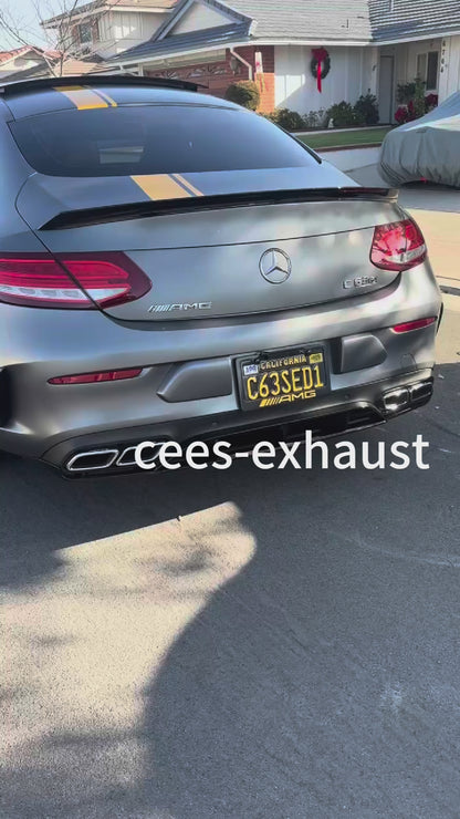 Mercedes-Benz C63/C63S AMG W205 4.0T Titanium Valved Sport Exhaust System