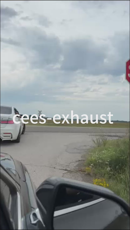 BMW M3/M4 F80/F82 3.0T Straight Single Catback Exhaust System