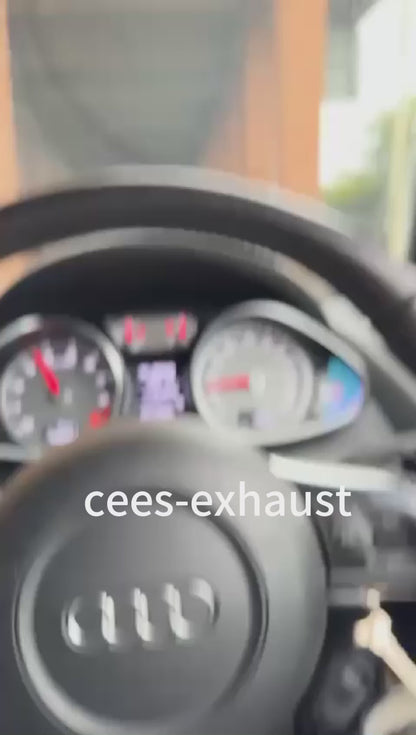 Audi R8 V10 5.2 Valved Sport Exhaust System