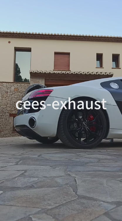 Audi R8 V10 5.2L 2010+ X Pipe Exhaust System