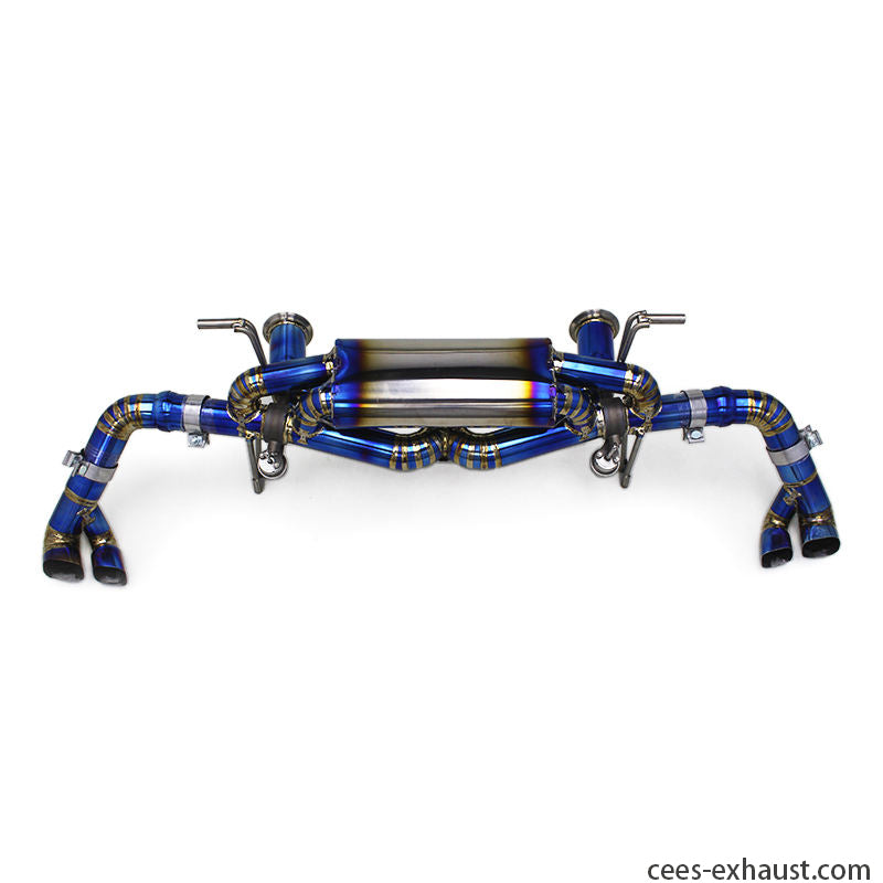 CEES for Audi R8 V10 5.2 Valved Sport Exhaust System