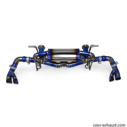 CEES for Audi R8 V10 5.2 Valved Sport Exhaust System