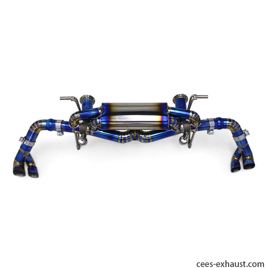 CEES for Audi R8 V10 5.2 Valved Sport Exhaust System