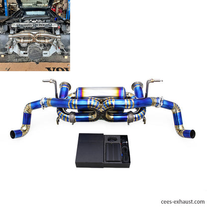 Audi R8 V10 5.2 2020-2023 Valved Sport Exhaust System