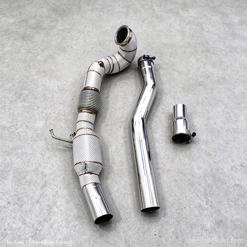 Audi S3 8V 8Y 2.0T Sedan/Sportback Downpipe Exhaust System（2014-2023）
