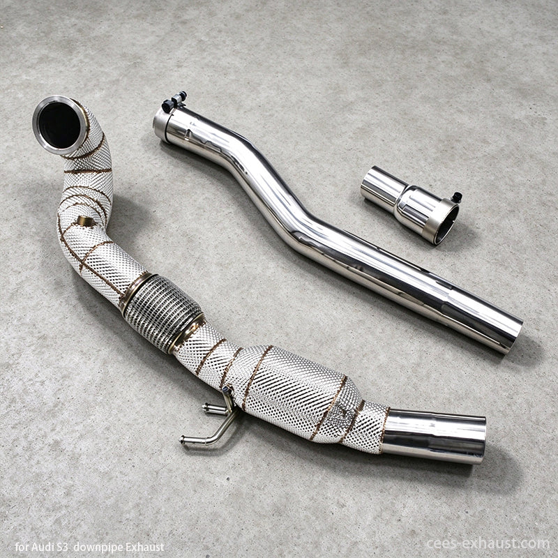 Audi S3 8V 8Y 2.0T Sedan/Sportback Downpipe Exhaust System（2014-2023）