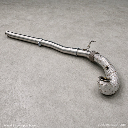 Audi S3 8V 8Y 2.0T Sedan/Sportback Downpipe Exhaust System（2014-2023）