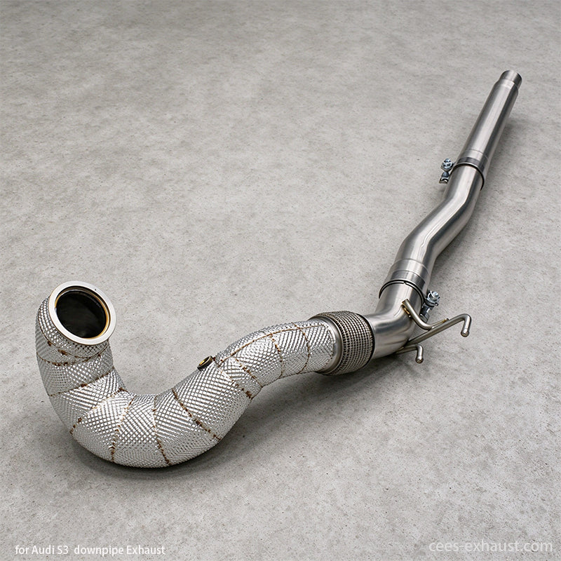 Audi S3 8V 8Y 2.0T Sedan/Sportback Downpipe Exhaust System（2014-2023）