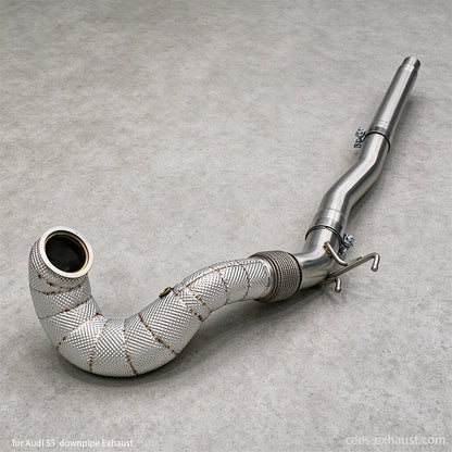 Audi S3 8V 8Y 2.0T Sedan/Sportback Downpipe Exhaust System（2014-2023）