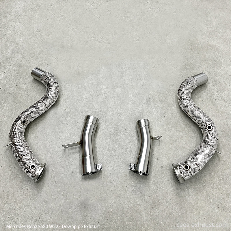 Mercedes-Benz S580 W223 4.0T High-Flow Performance Downpipe System