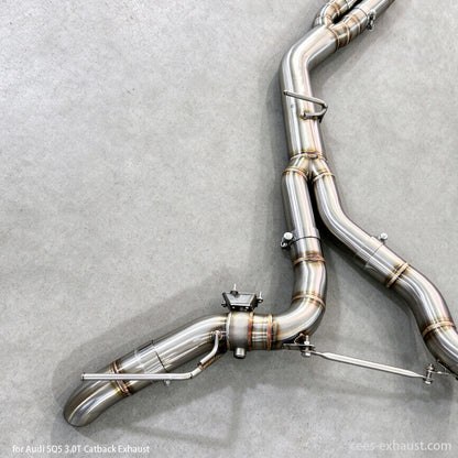 Audi SQ5 8Y 3.0T Valved Sport Exhaust System (No Muffler) 2018-2024
