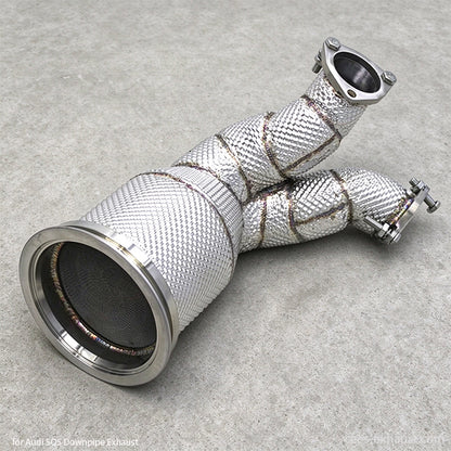 Audi SQ5 8R FY 3.0T High-Flow Performance Downpipe Exhaust System(2018-2024)