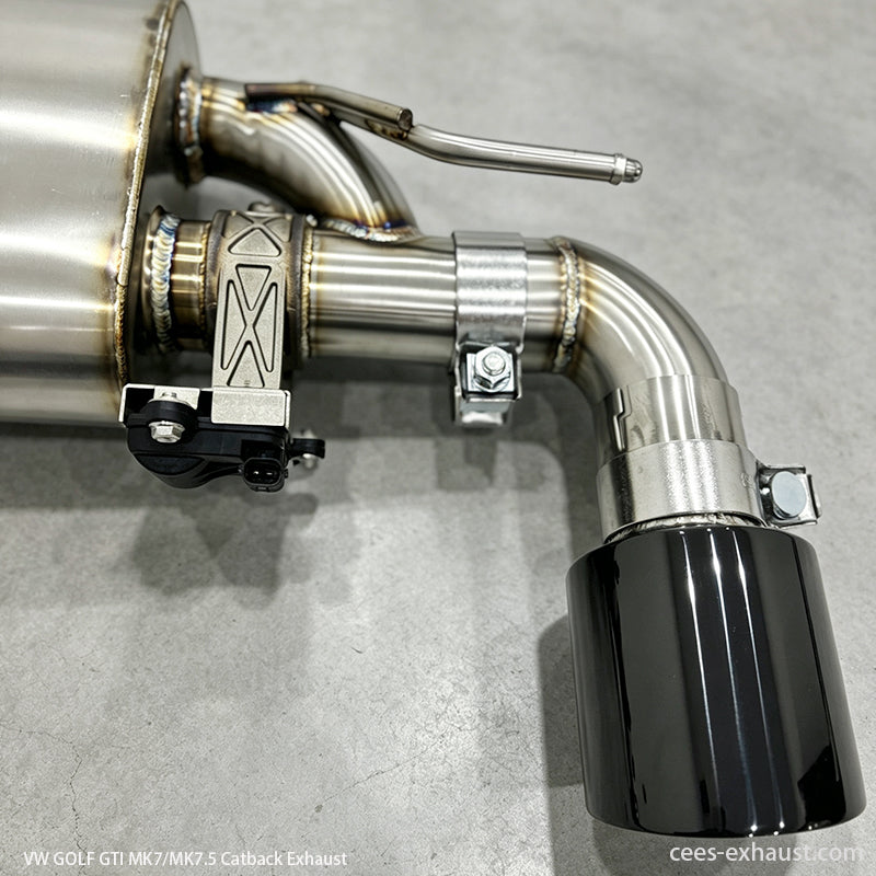 vw gti exhaust system