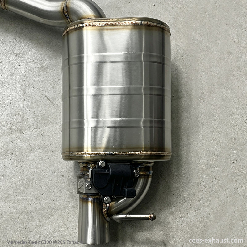 Mercedes-Benz C200 C250 C300 W205 Valved Sport Exhaust System