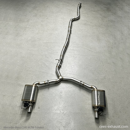 Mercedes-Benz C200 C250 C300 W205 Valved Sport Exhaust System