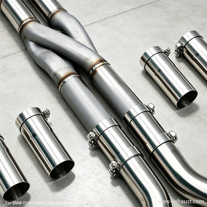 x5 m50i exhaust