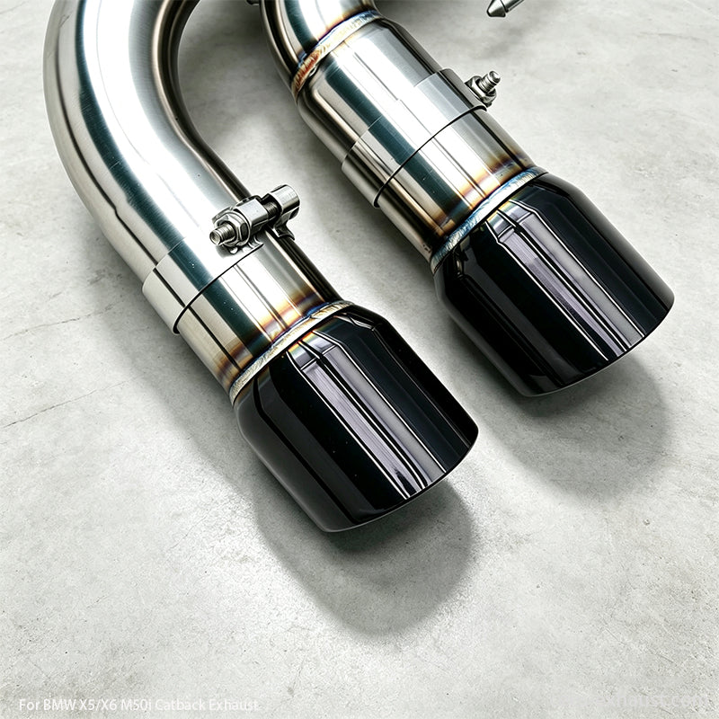 x5 m50i exhaust tips