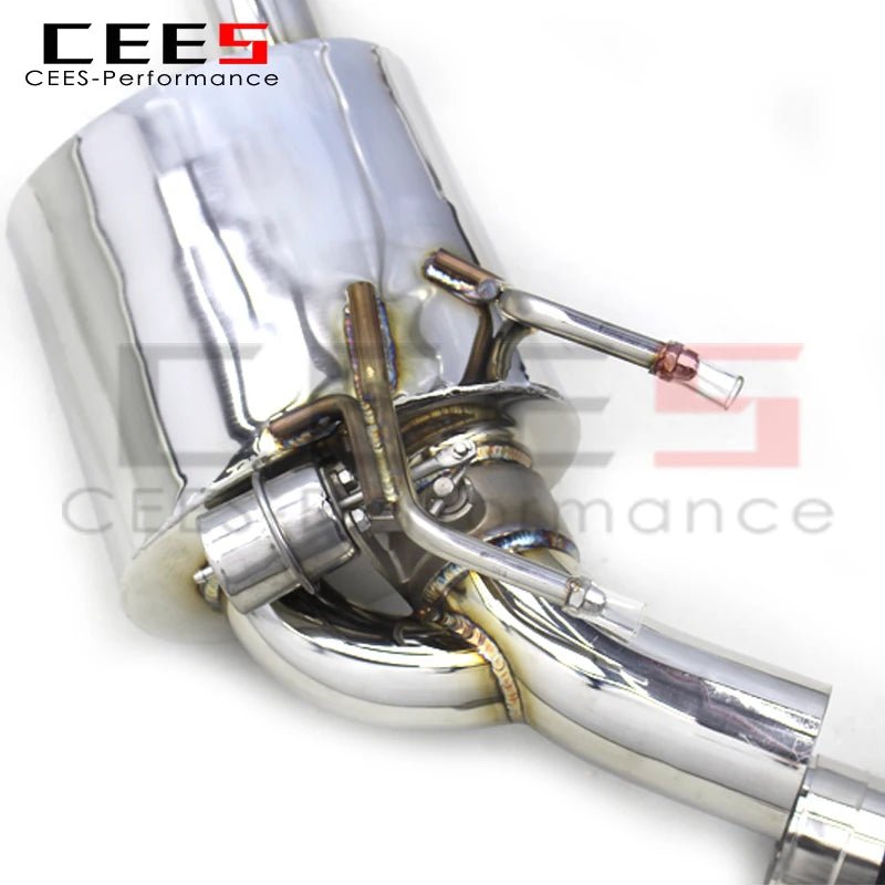 CEES Automobile Exhaust System for Chevrolet Camaro V8 6.2L Valve Exhaust Pipe Muffler Stainless Steel Exhaust System Catback