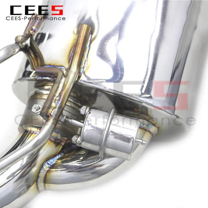 CEES Automobile Exhaust System for Chevrolet Camaro V8 6.2L Valve Exhaust Pipe Muffler Stainless Steel Exhaust System Catback