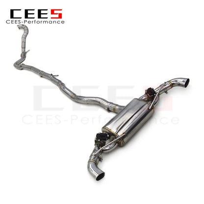 CEES Catback Exhaust Escape For Mercedes-Benz A45 AMG 2.0T 2014-2023 Downpipe without catalyst Exhaust Pipe Muffler