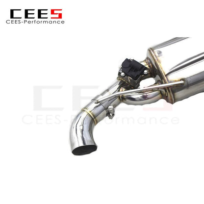 CEES Catback Exhaust Escape For Mercedes-Benz A45 AMG 2.0T 2014-2023 Downpipe without catalyst Exhaust Pipe Muffler