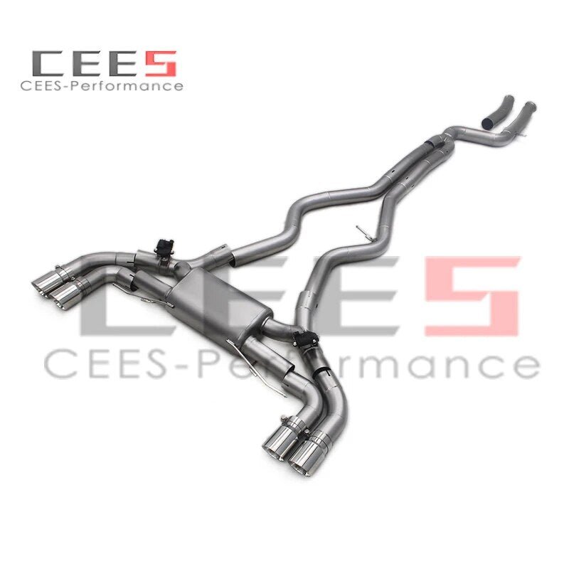 CEES Catback Exhaust For BMW M340i/M340 3.0T 2019-2022 Valvetronic Exhaust Muffler Stainless Steel Exhaust pipes