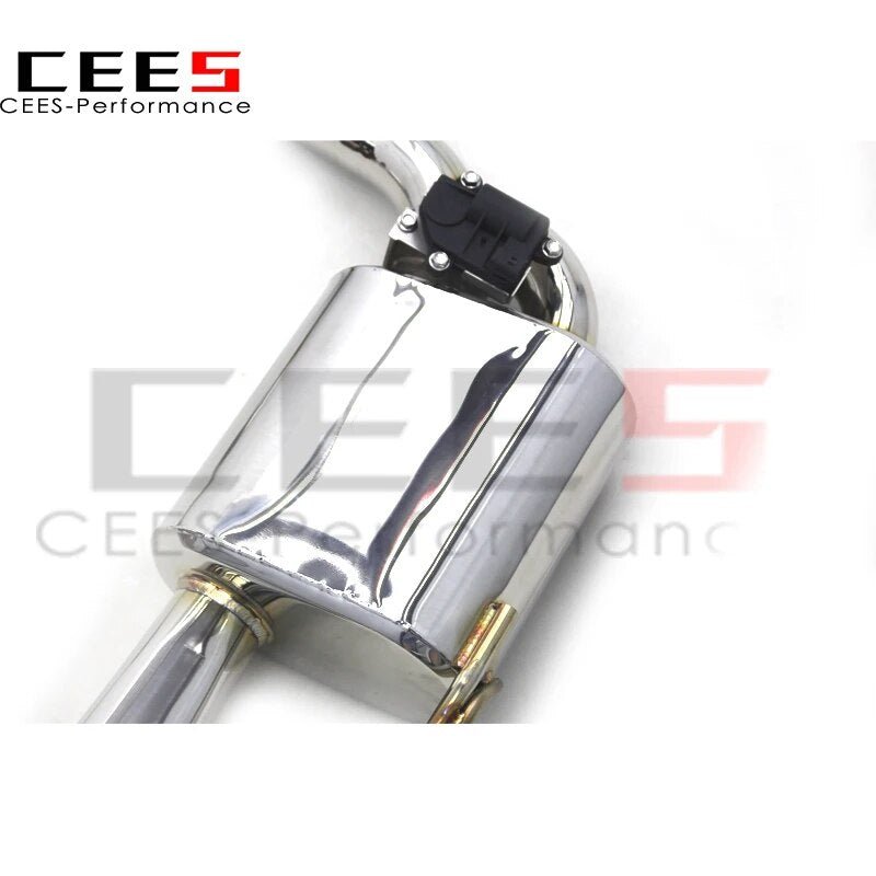 CEES Catback Exhaust For Mercedes-Benz C250/C300 W205 2.0T 2015-2022 Stainless Steel Exhaust System Exhaust Pipe Muffler Escape