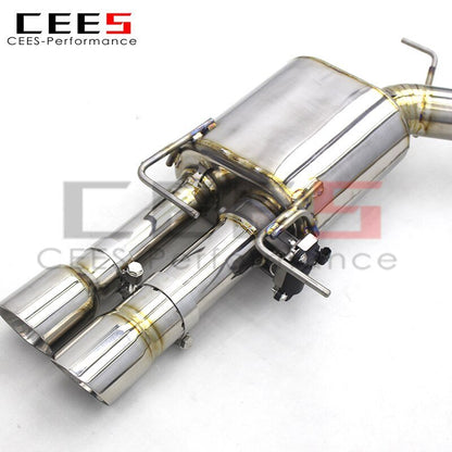 CEES Catback Exhaust Part for BMWM5 E60 V10 5.0L 2006-2010 Tuning Performance Titanium Catback Exhaust System Valve Mufflers