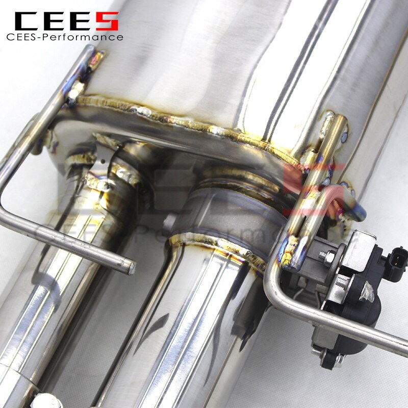 CEES Catback Exhaust Part for BMWM5 E60 V10 5.0L 2006-2010 Tuning Performance Titanium Catback Exhaust System Valve Mufflers