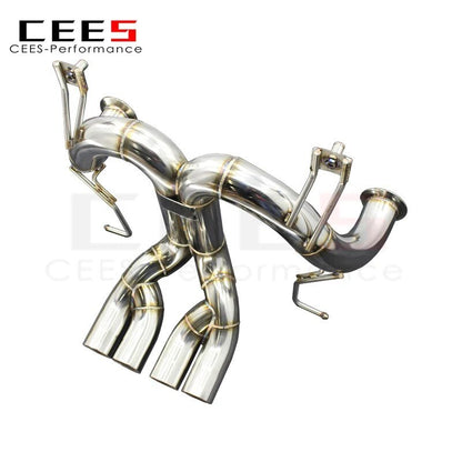 CEES Catback Exhaust System  Stainless Steel  Exhaust Pipe Muffler For Lamborghini Aventador LP700/LP750SV 6.5L 2011-2016