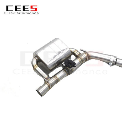 CEES Catback Exhaust System Stainless Steel Performance Valvetronic Exhaust Pipe for Dodge Charger 2012-2019 Valve Exhaust Tips