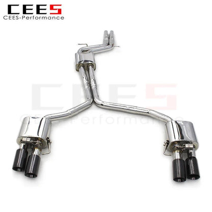 CEES Catback Exhaust System for Audi S4/S5 B8 B8.5 3.0T 2013-2019 Tuning Car Exhaust Pipe Stainless Steel Exhaust Valve Control