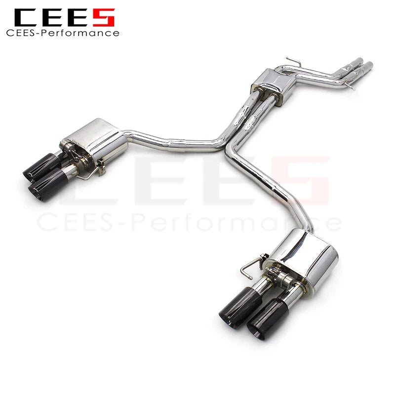 CEES Catback Exhaust System for Audi S4/S5 B8 B8.5 3.0T 2013-2019 Tuning Car Exhaust Pipe Stainless Steel Exhaust Valve Control